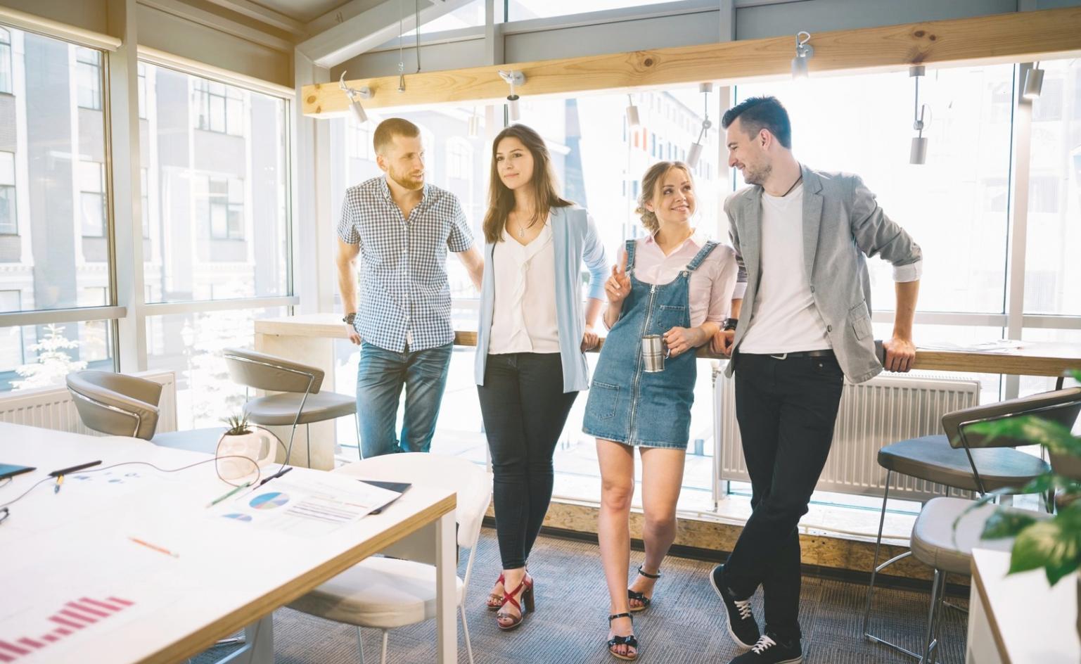 Collaborative learning spaces designed for investment education